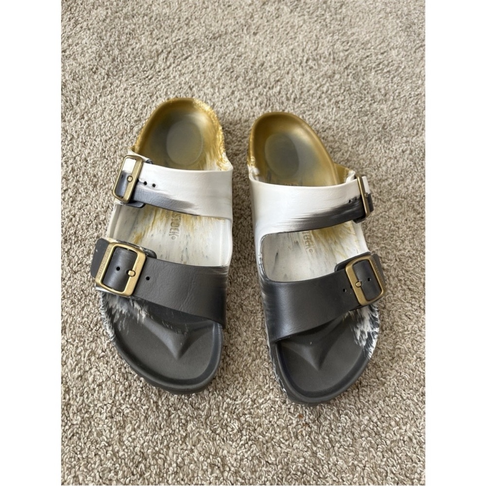 Birkenstock Eva Arizona Metallic  Sandals Slides Size 41